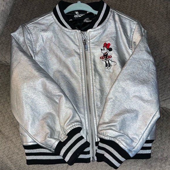 Silver Minnie Mouse Jacket - Picture 1 of 5